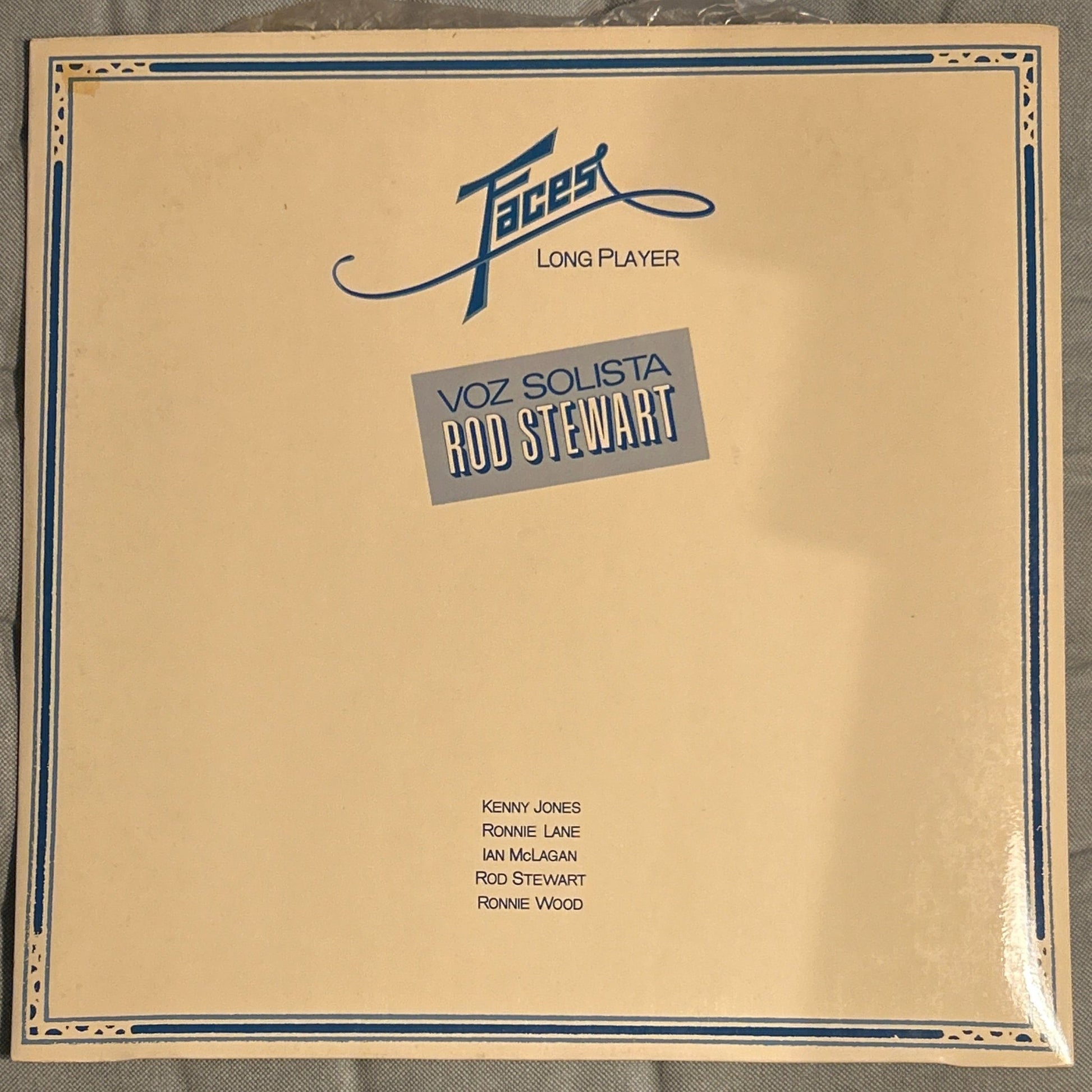 LP Faces Voz Solista Rod Stewart ‎– Long Player 2ª Mano - DISCOS NAKASHA
