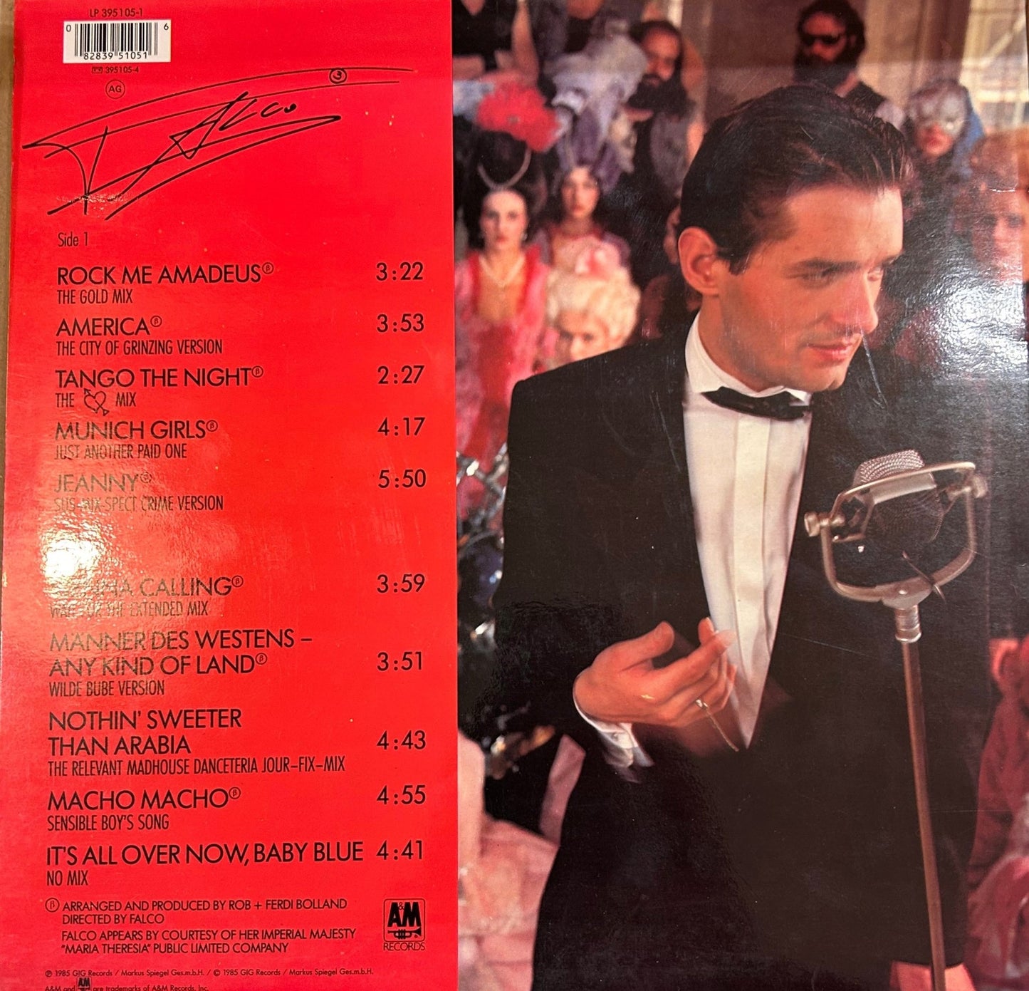 LP Falco – 3 2ª Mano - DISCOS NAKASHA
