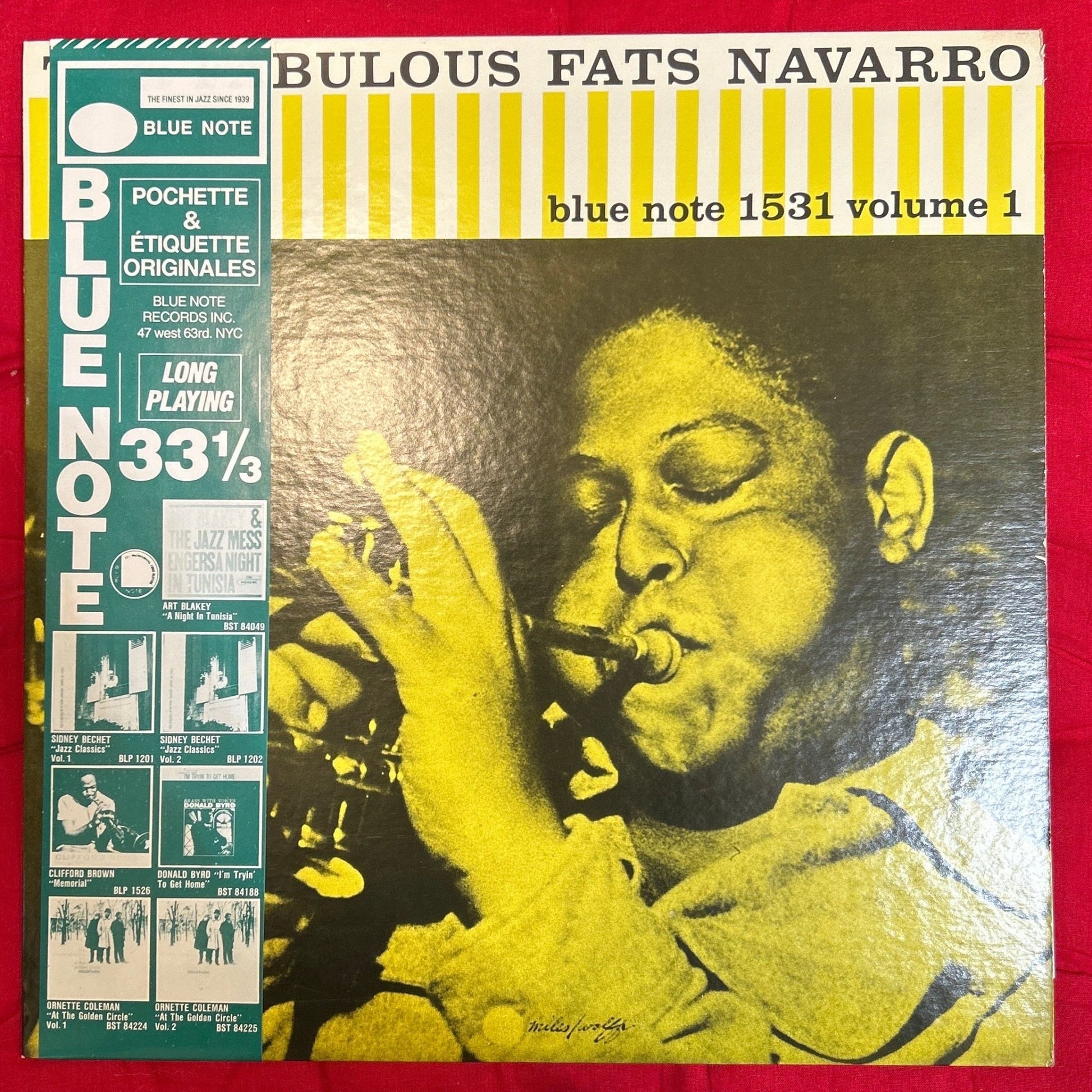 LP Fats Navarro – The Fabulous Fats Navarro Volume 1 Ed. Francesa 2ª Mano - DISCOS NAKASHA