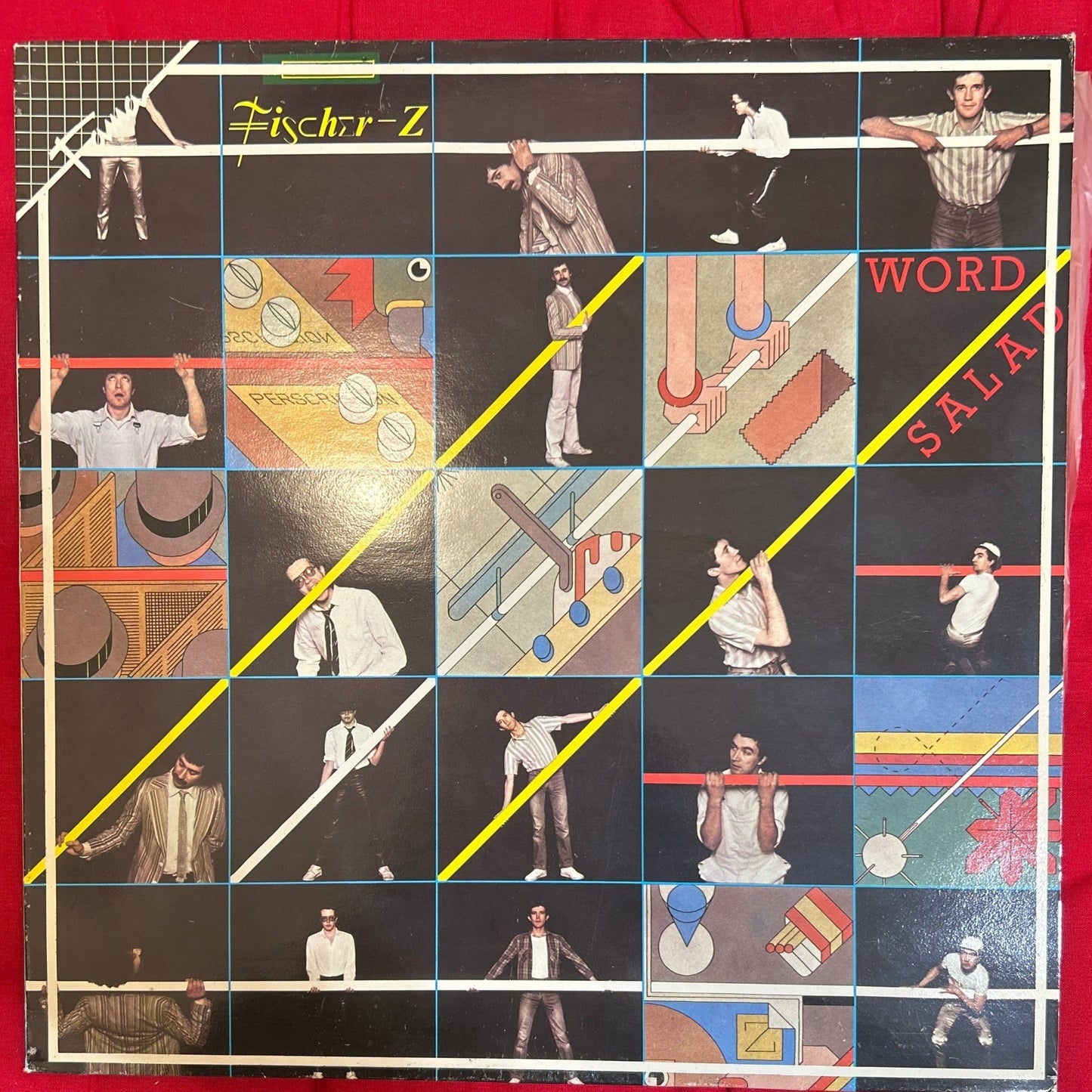 LP Fischer-Z ‎– Word Salad 2ª mano - DISCOS NAKASHA
