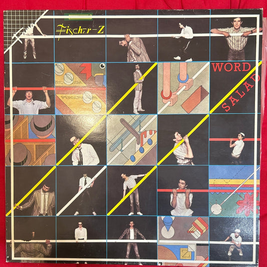 LP Fischer-Z ‎– Word Salad 2ª mano - DISCOS NAKASHA