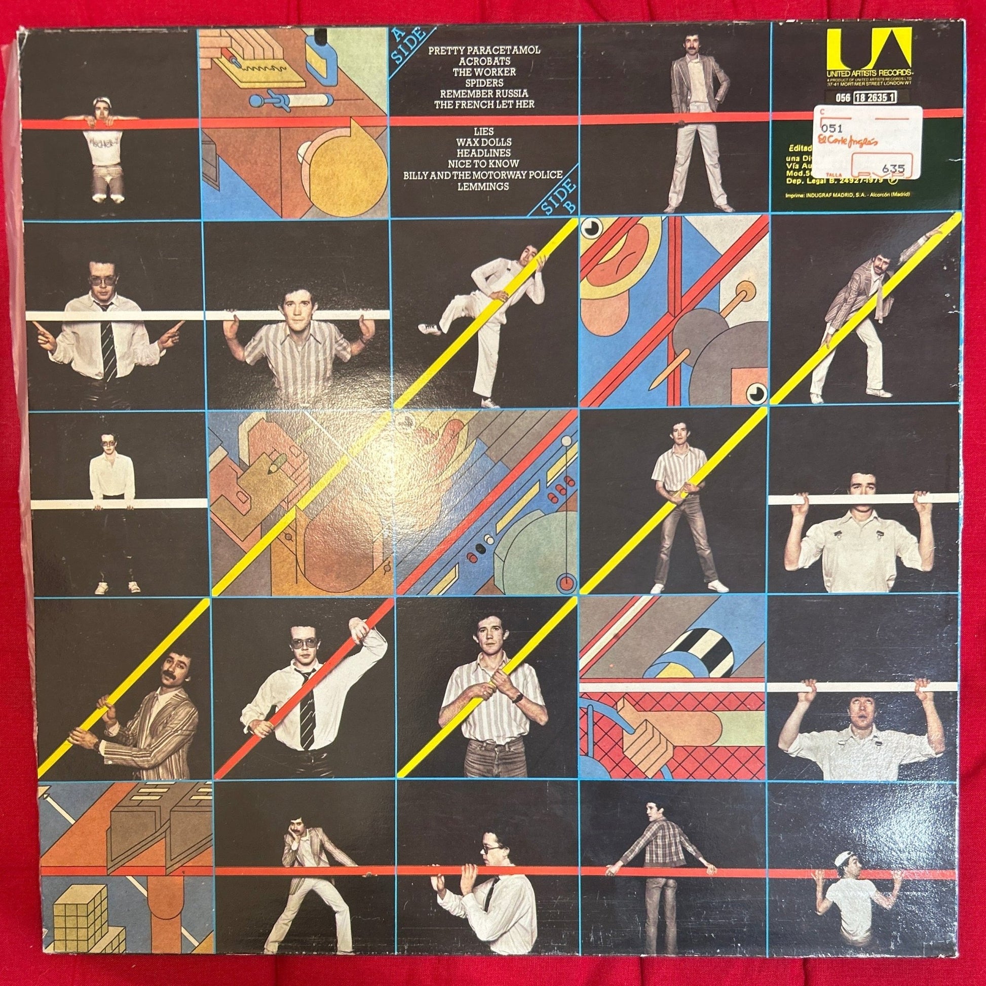 LP Fischer-Z ‎– Word Salad 2ª mano - DISCOS NAKASHA