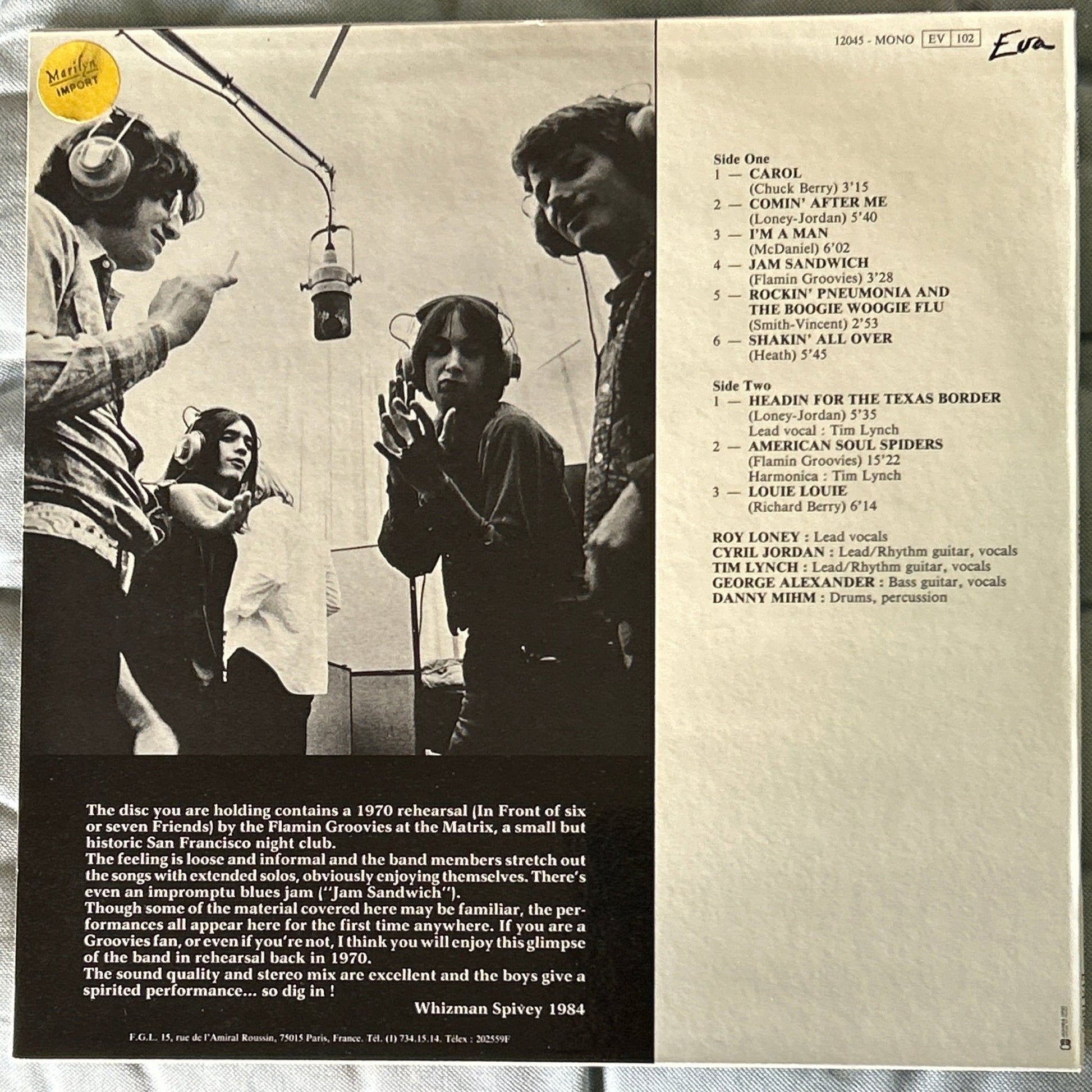 LP Flamin Groovies ‎– Flamin Groovies '70 2ª Mano - DISCOS NAKASHA