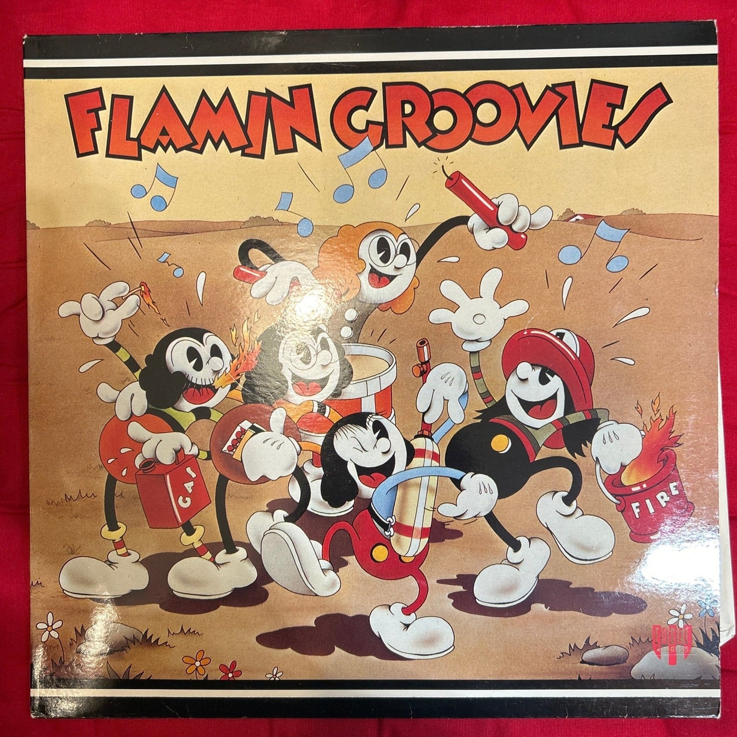 LP Flamin Groovies ‎– Supersnazz 2ª Mano - DISCOS NAKASHA