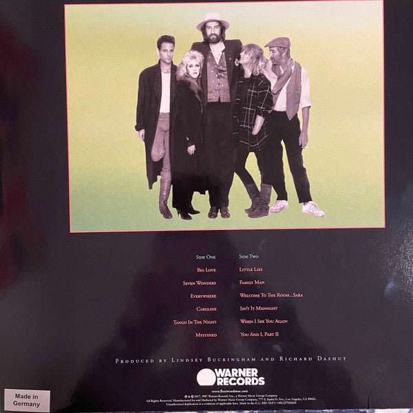 LP Fleetwood Mac ‎– Tango In The Night Nuevo precintado - DISCOS NAKASHA