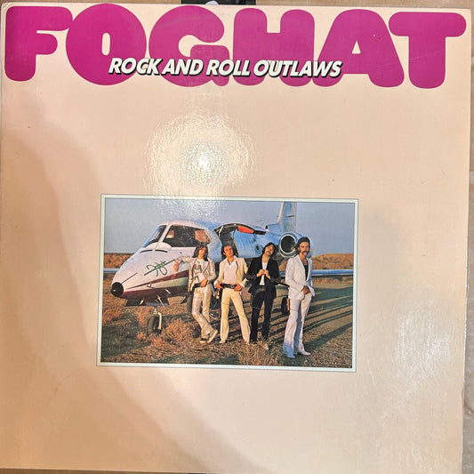 LP Foghat ‎– Rock And Roll Outlaws 2ª mano - DISCOS NAKASHA