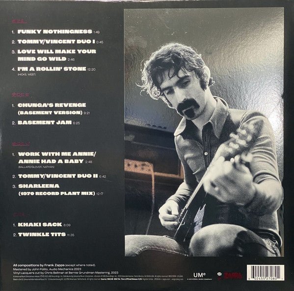 LP Frank Zappa ‎– Funky Nothingness Nuevo precintado - DISCOS NAKASHA