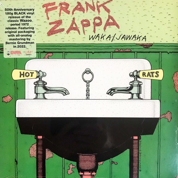 LP Frank Zappa ‎– Waka / Jawaka Nuevo precintado - DISCOS NAKASHA