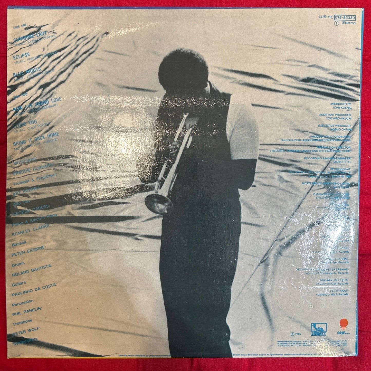 LP Freddie Hubbard ‎– Mistral Ed. Portuguesa 2ª Mano - DISCOS NAKASHA