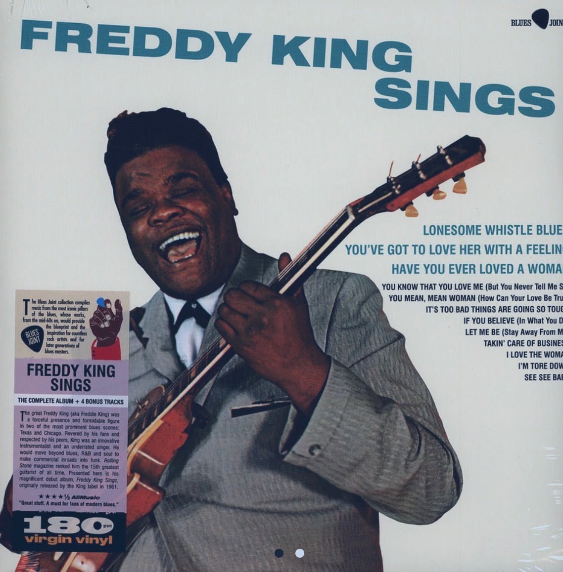 LP Freddie King – Freddy King Sings Nuevo precintado - DISCOS NAKASHA