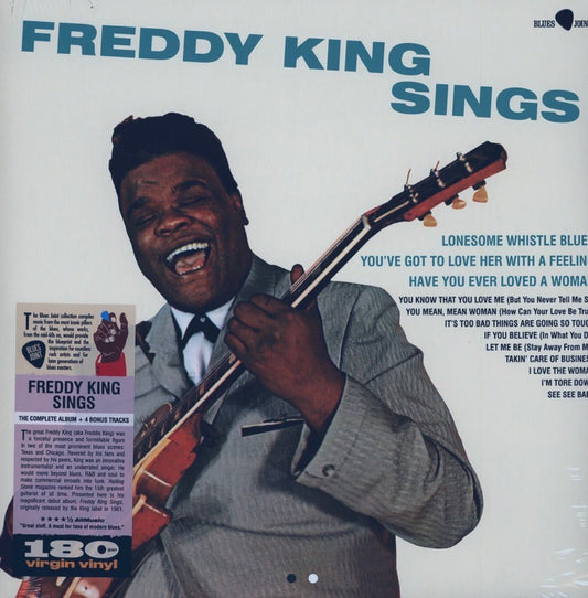LP Freddie King – Freddy King Sings Nuevo precintado - DISCOS NAKASHA