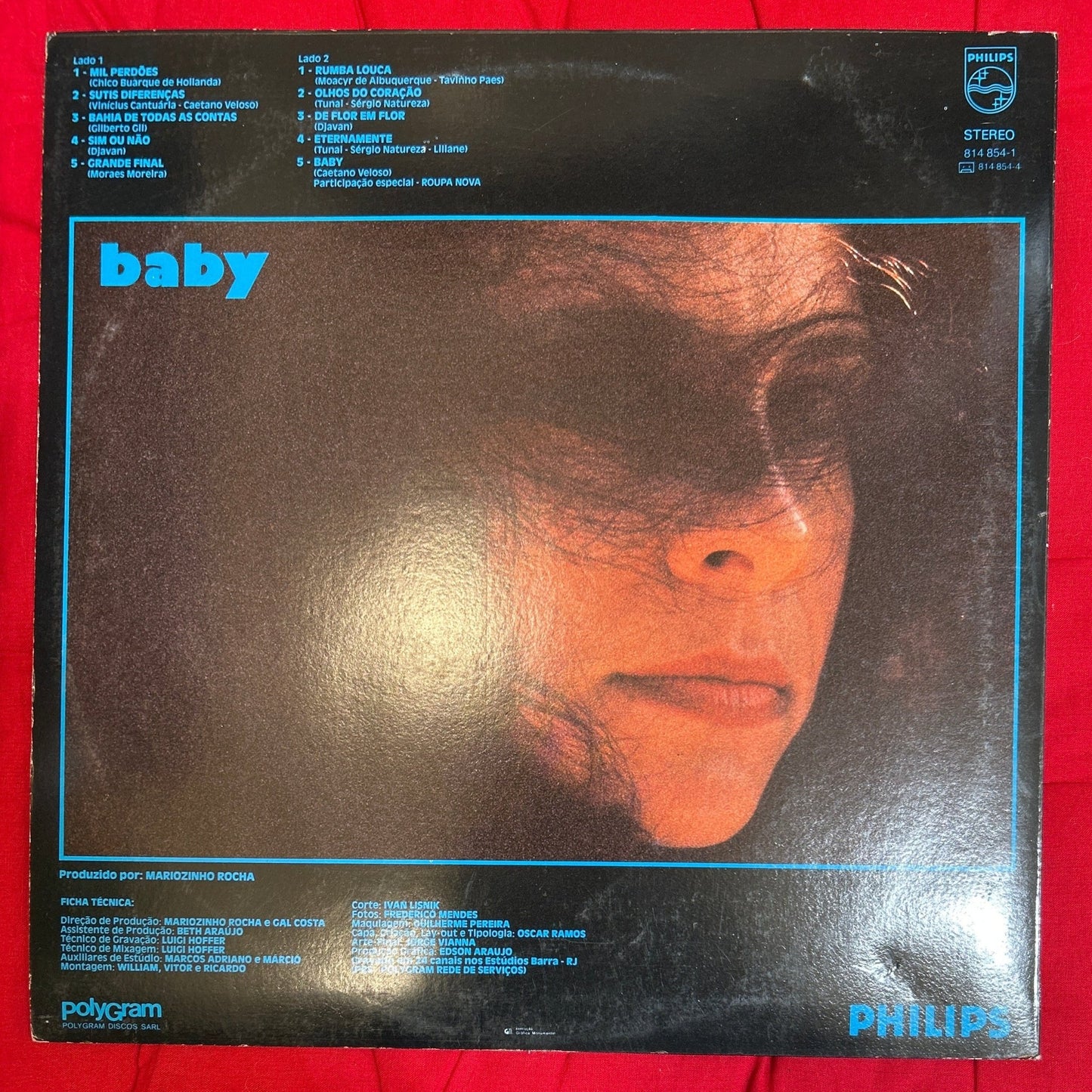 LP Gal Costa ‎– Baby Gal 2ª Mano - DISCOS NAKASHA