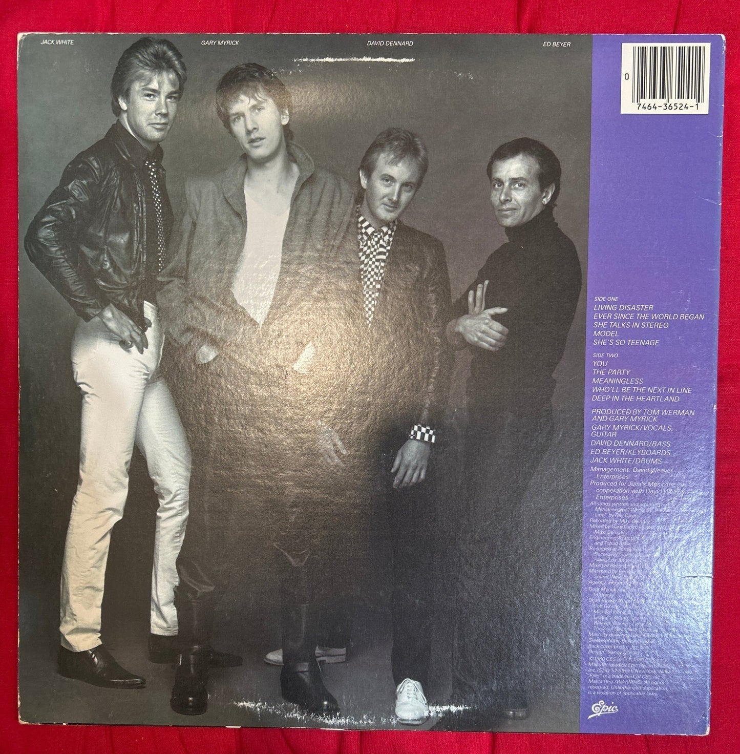 LP Gary Myrick And The Figures ‎– Gary Myrick And The Figures Ed. Americana 2ª mano - DISCOS NAKASHA