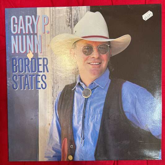 LP Gary P. Nunn ‎– Border States 2ª Mano - DISCOS NAKASHA