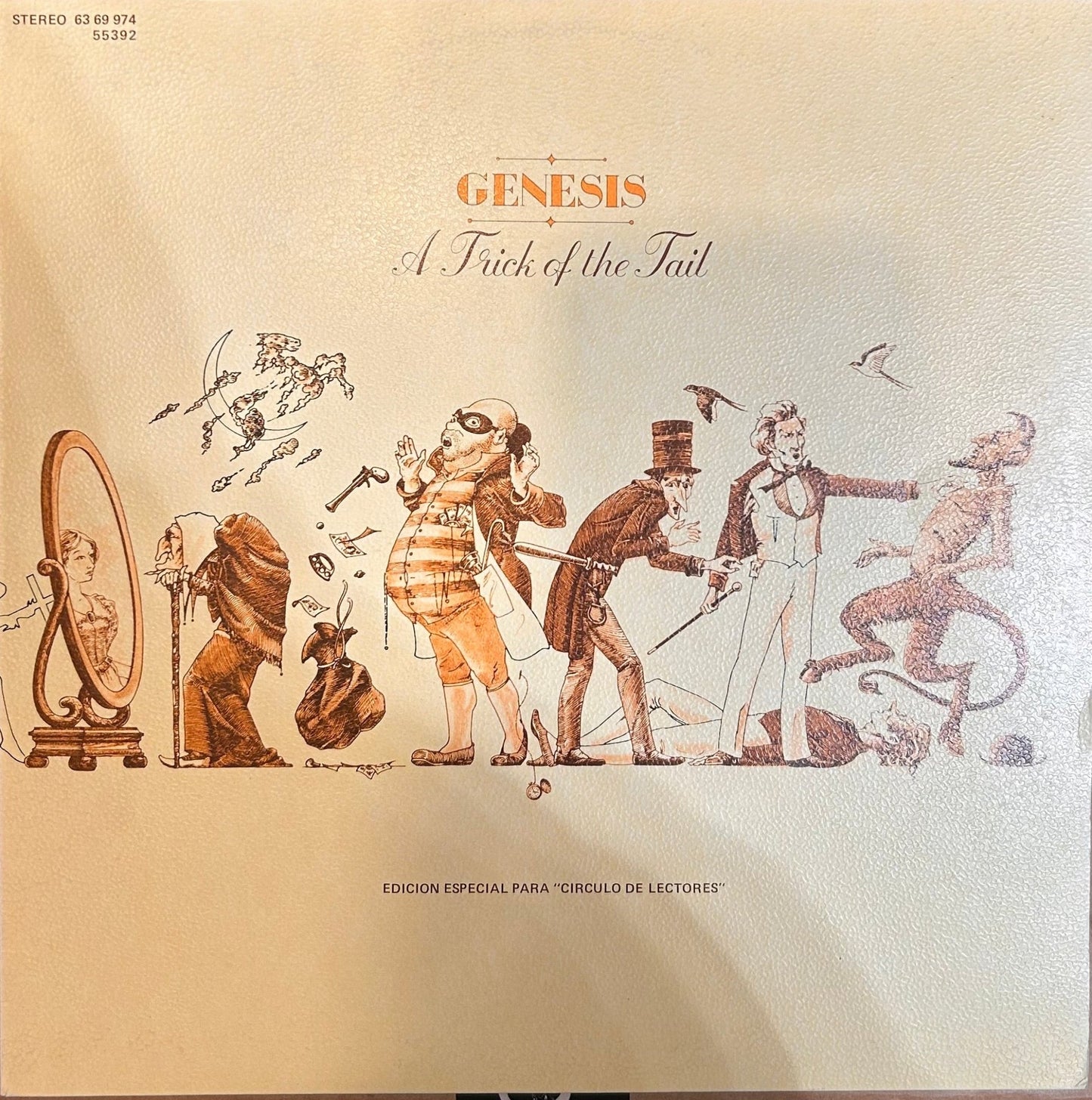 LP Genesis ‎– A Trick Of The Tail 2ª Mano - DISCOS NAKASHA