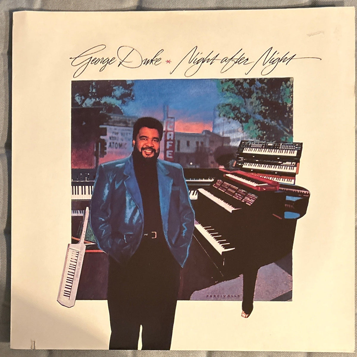 LP George Duke ‎– Night After Night 2ª Mano - DISCOS NAKASHA