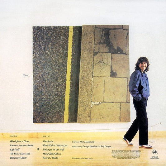 LP George Harrison ‎– Somewhere In England Nuevo precintado - DISCOS NAKASHA