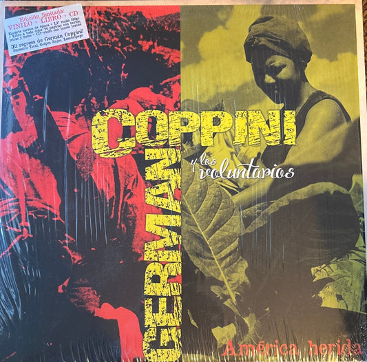 LP Germán Coppini Y Los Voluntarios – América Herida Nuevo precintado - DISCOS NAKASHA