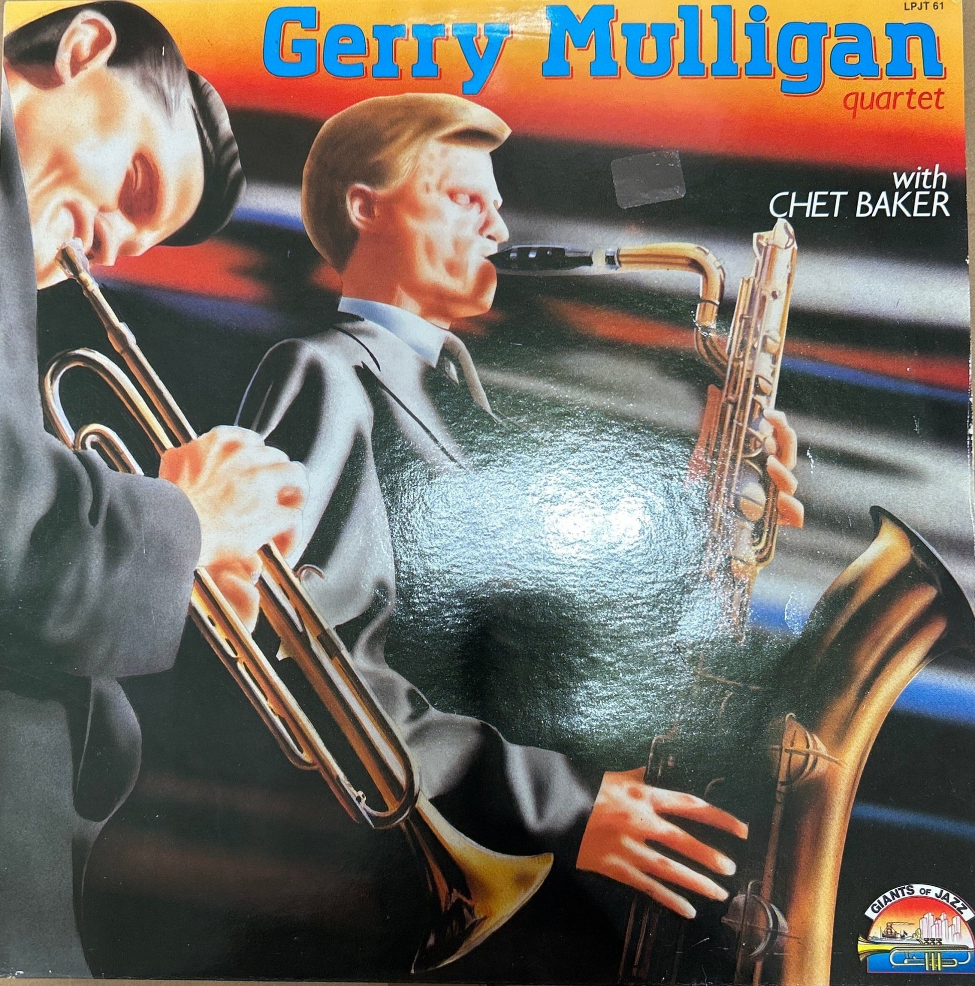 LP Gerry Mulligan Quartet With Chet Baker – Gerry Mulligan Quartet With Chet Baker 2ª Mano - DISCOS NAKASHA