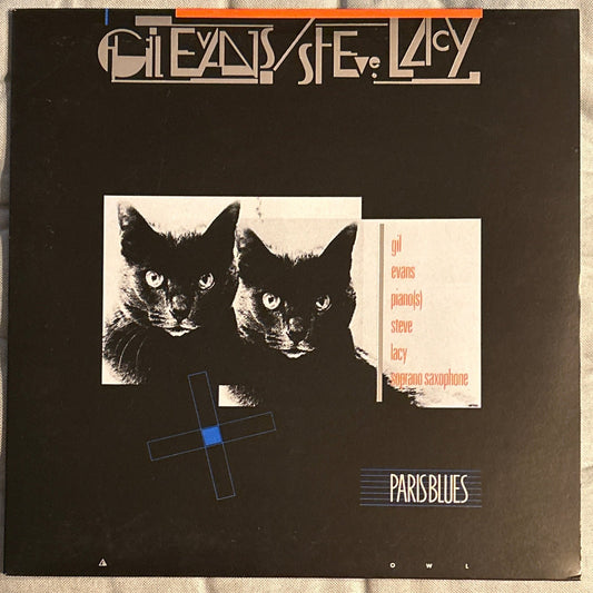 LP Gil Evans / Steve Lacy ‎– Paris Blues 2ª Mano - DISCOS NAKASHA