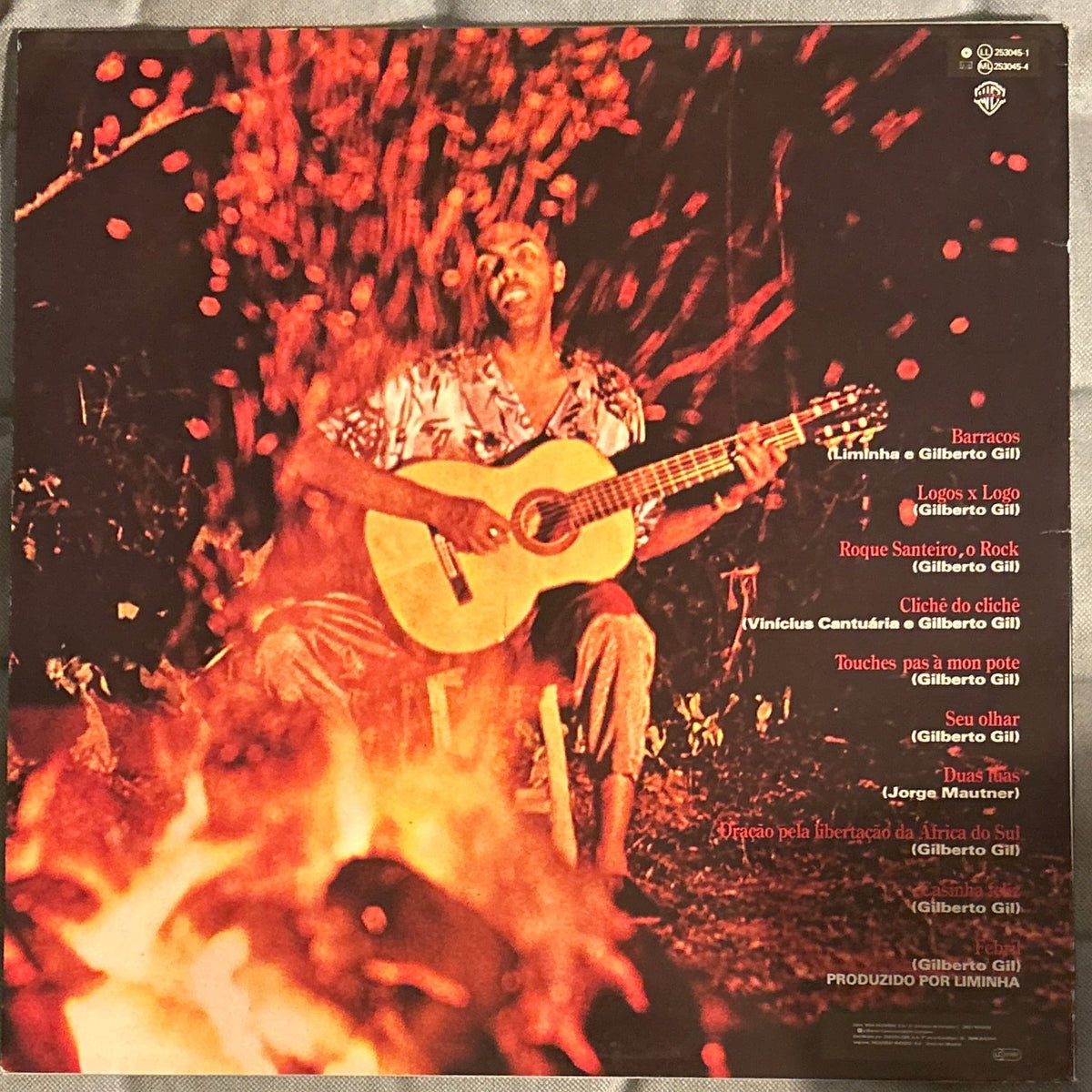 LP Gilberto Gil ‎– Dia Dorim Noite Neon 2ª Mano - DISCOS NAKASHA