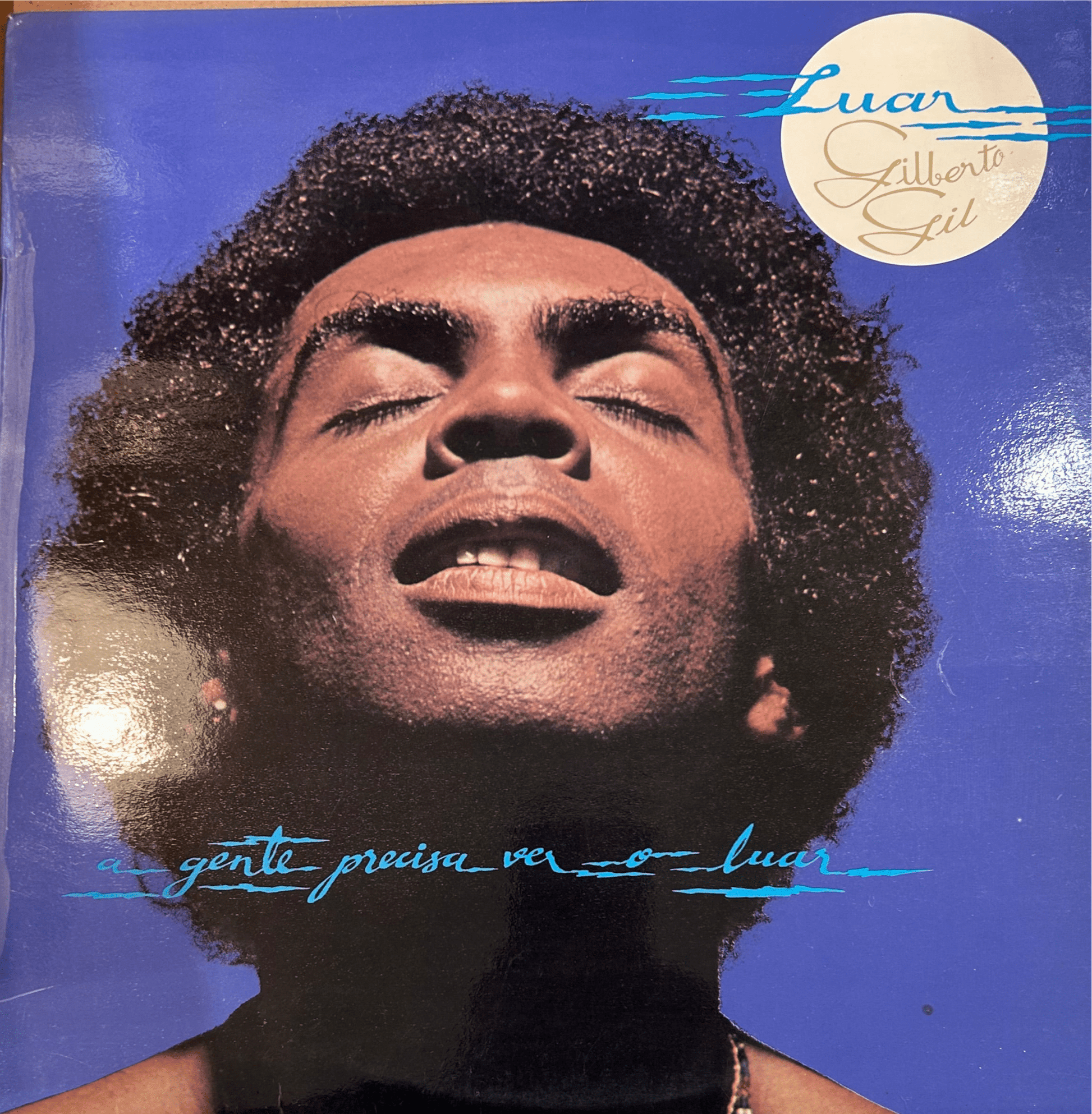 LP Gilberto Gil – Luar 2ª Mano - DISCOS NAKASHA
