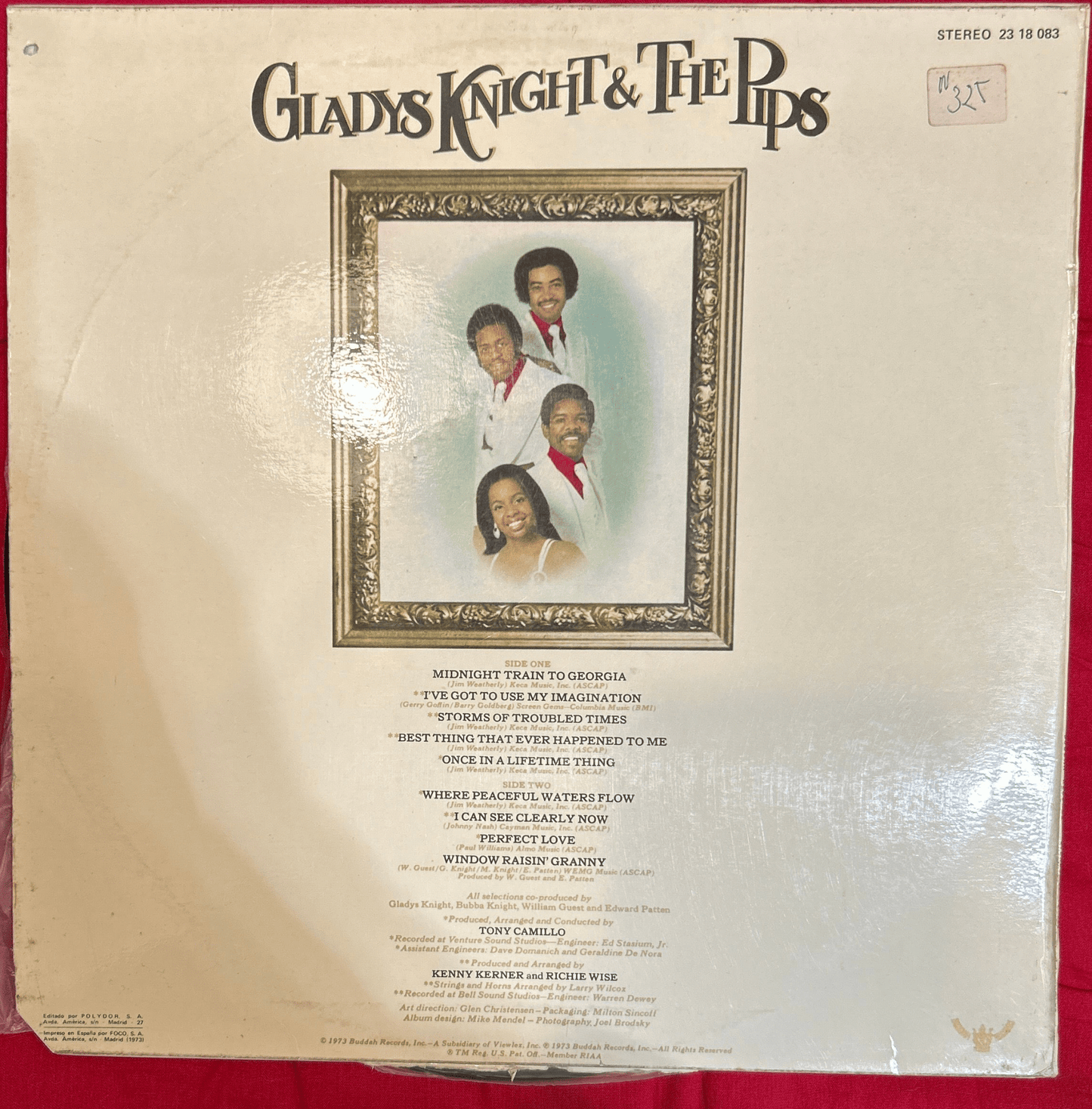 LP Gladys Knight & The Pips* ‎– Imagination 2ª Mano - DISCOS NAKASHA