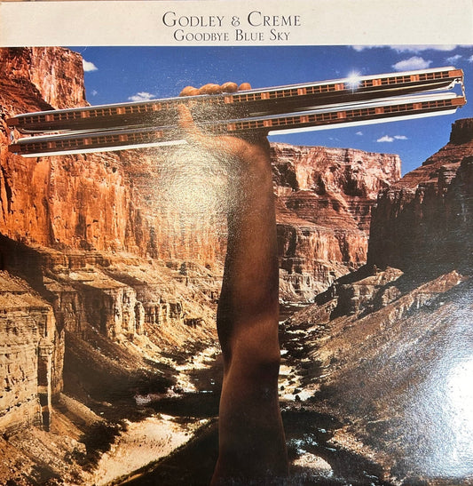 LP Godley & Creme ‎– Goodbye Blue Sky 2ª Mano - DISCOS NAKASHA