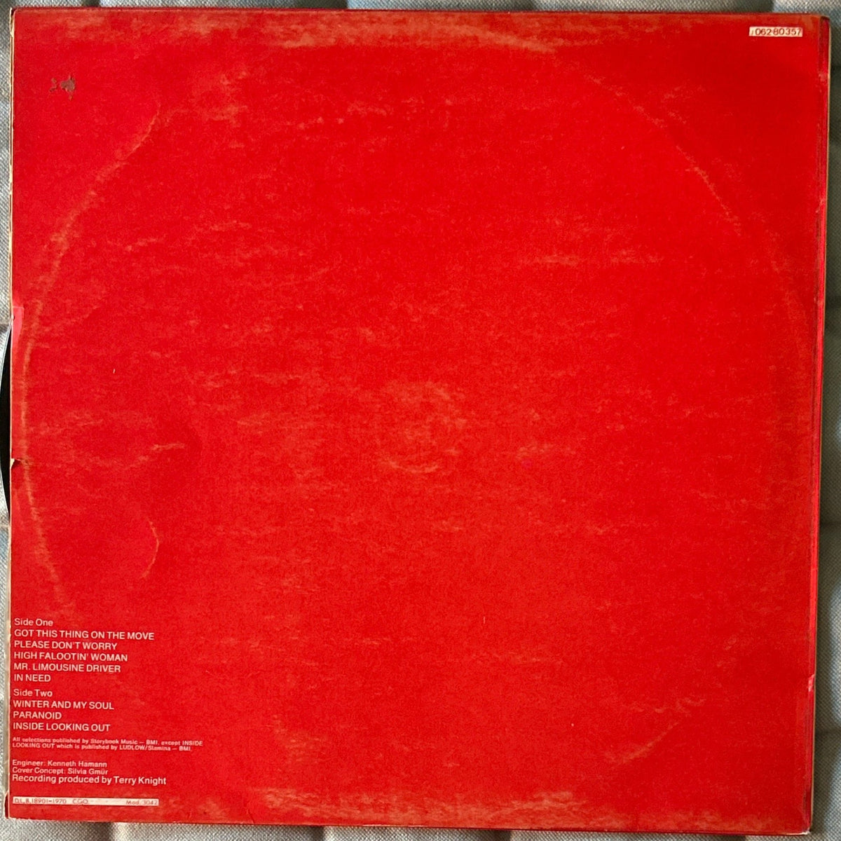 LP Grand Funk Railroad – Grand Funk 2ª - DISCOS NAKASHA
