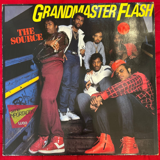 LP Grandmaster Flash ‎– The Source 2ª Mano - DISCOS NAKASHA