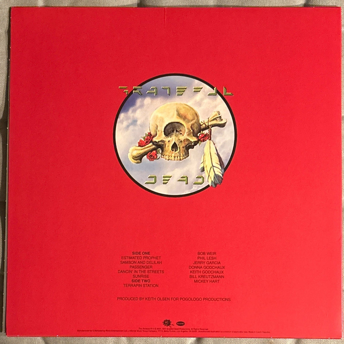 LP Grateful Dead – Terrapin Station 2ª Mano - DISCOS NAKASHA