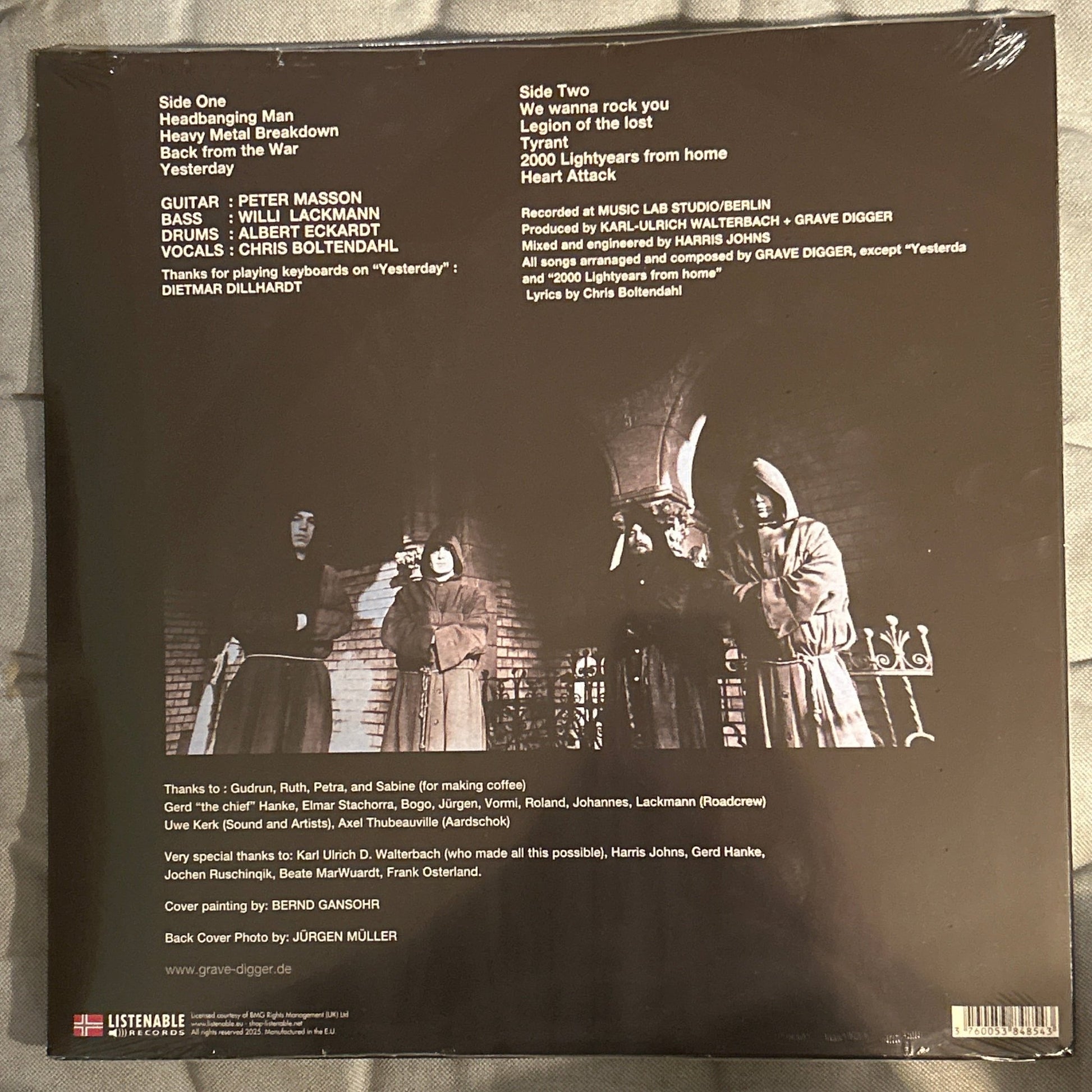 LP Grave Digger ‎– Heavy Metal Breakdown Nuevo precintado - DISCOS NAKASHA