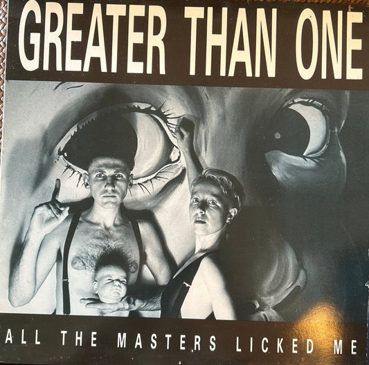 LP Greater Than One ‎– All The Masters Licked Me 2ª Mano - DISCOS NAKASHA