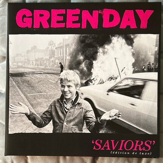 LP Green Day ‎– Saviors (Édition De Luxe) 2ª Mano - DISCOS NAKASHA
