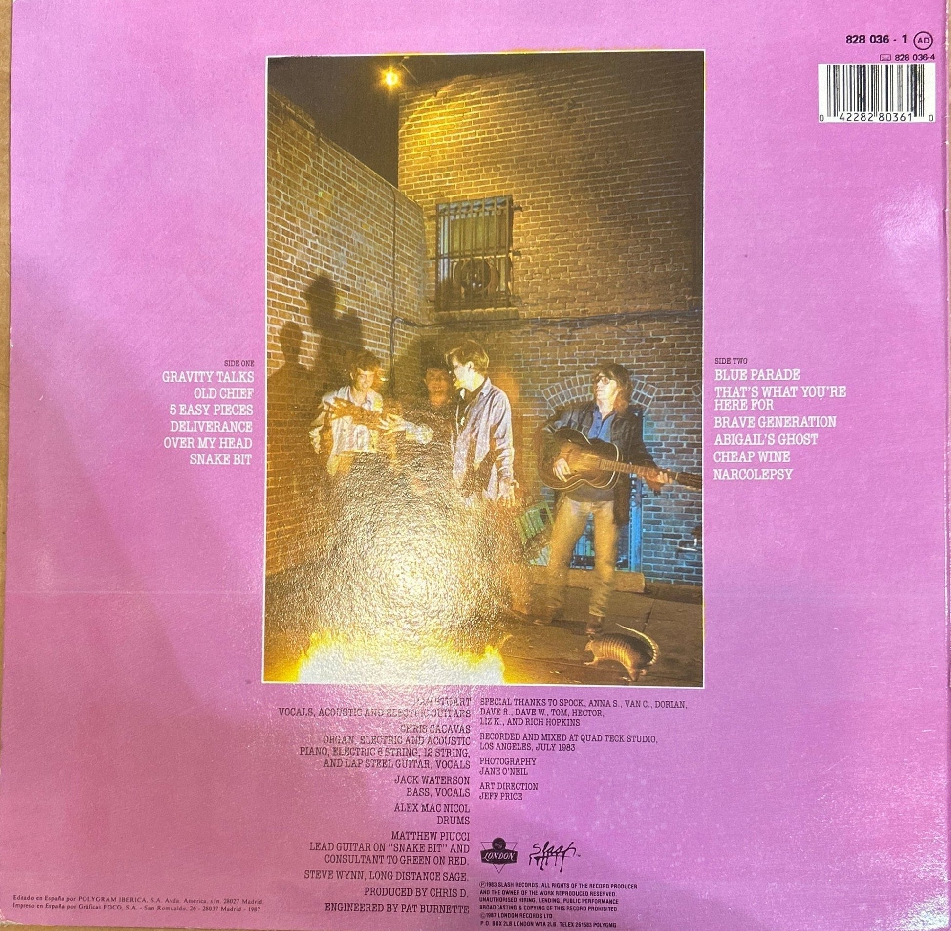 LP Green On Red ‎– Gravity Talks 2ª mano - DISCOS NAKASHA