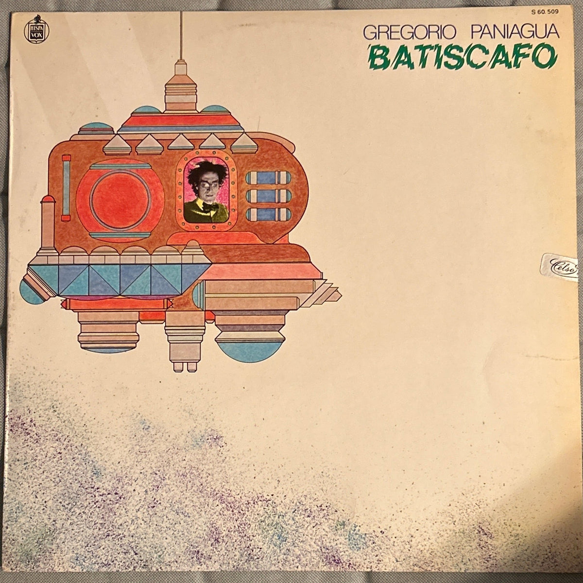 LP Gregorio Paniagua ‎– Batiscafo 2ª Mano - DISCOS NAKASHA