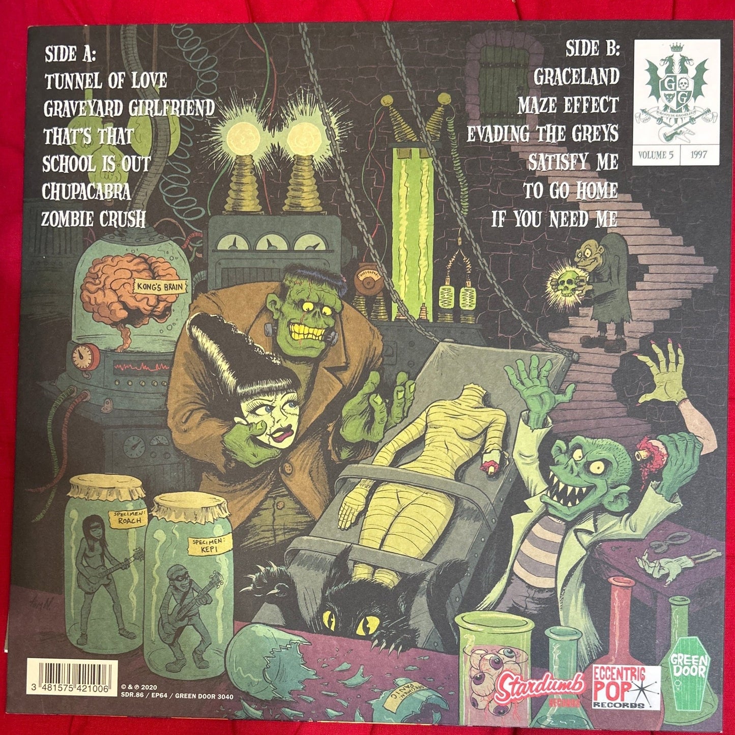 LP Groovie Ghoulies ‎– Re-Animation Festival 2ª Mano - DISCOS NAKASHA