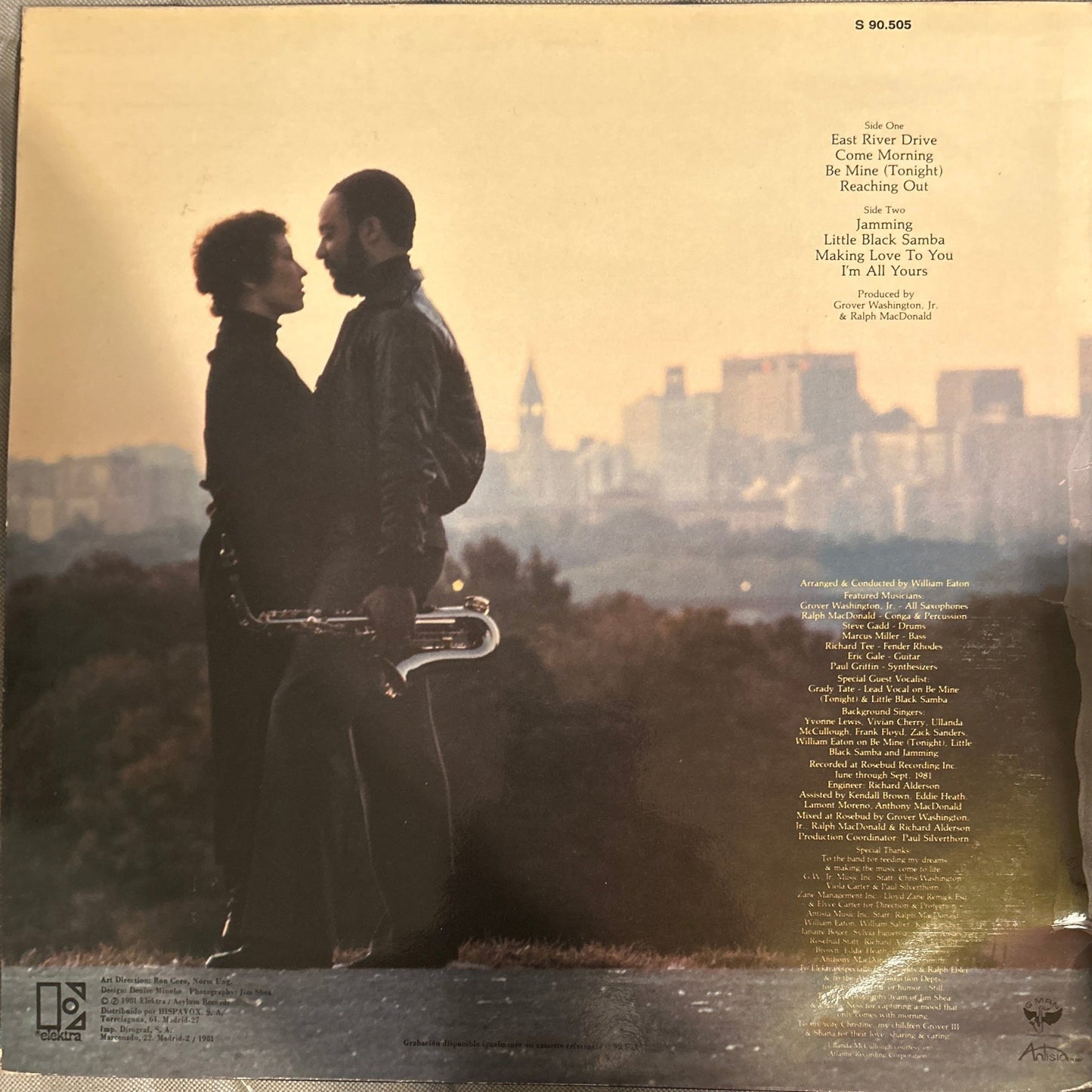 LP Grover Washington, Jr. ‎– Come Morning 2ª Mano - DISCOS NAKASHA