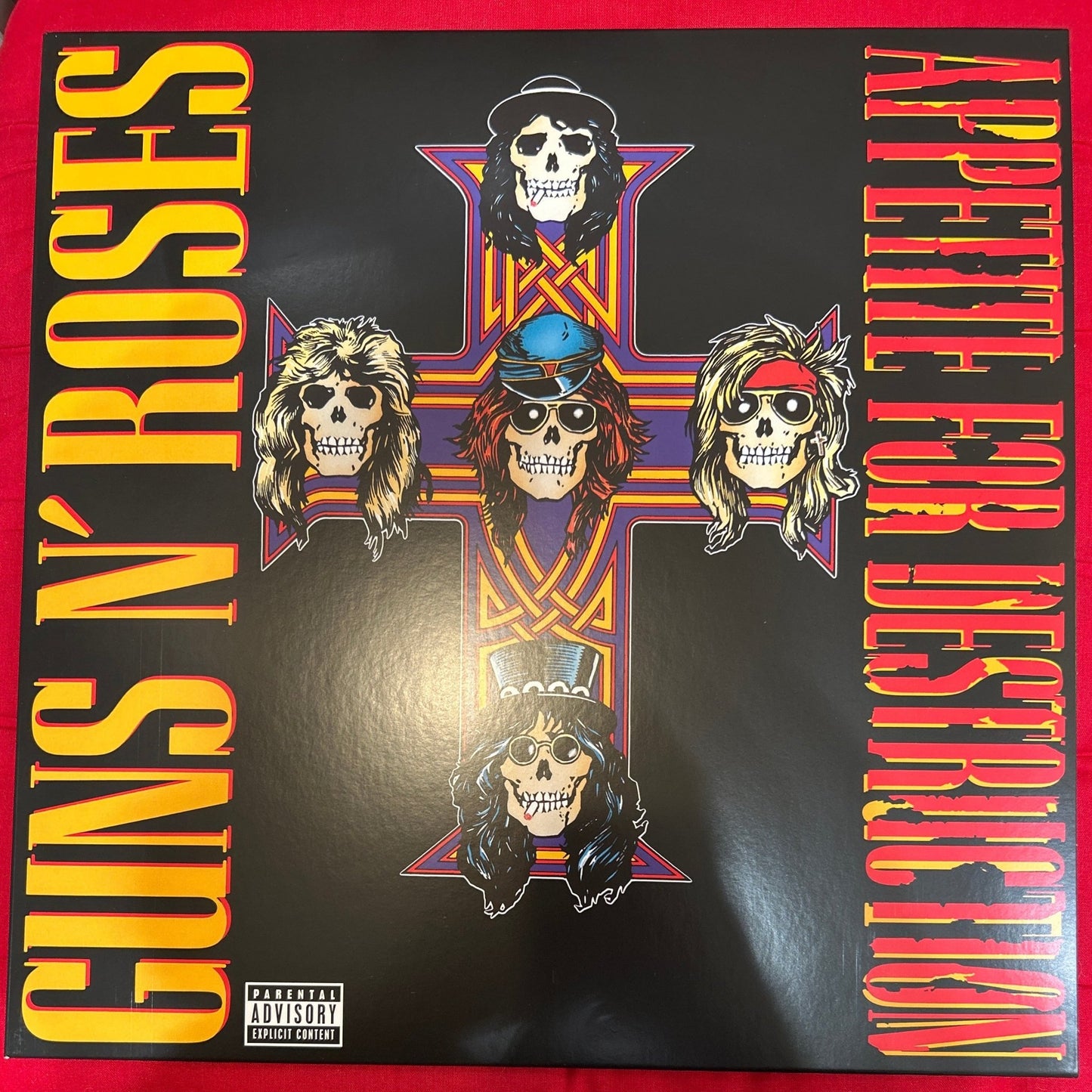 LP Guns N' Roses ‎– Appetite For Destruction 2ª mano - DISCOS NAKASHA