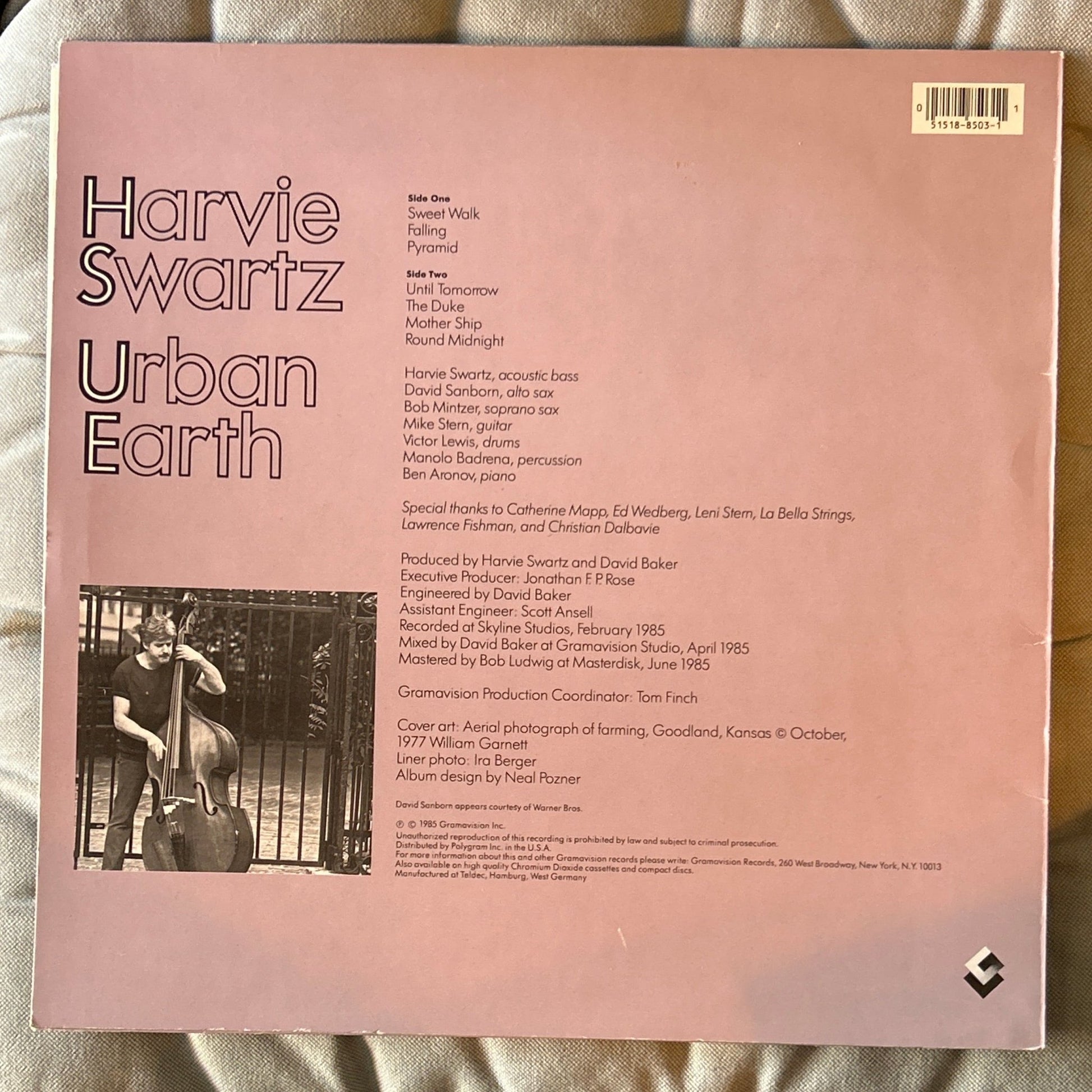 LP Harvie Swartz ‎– Urban Earth 2ª Mano - DISCOS NAKASHA