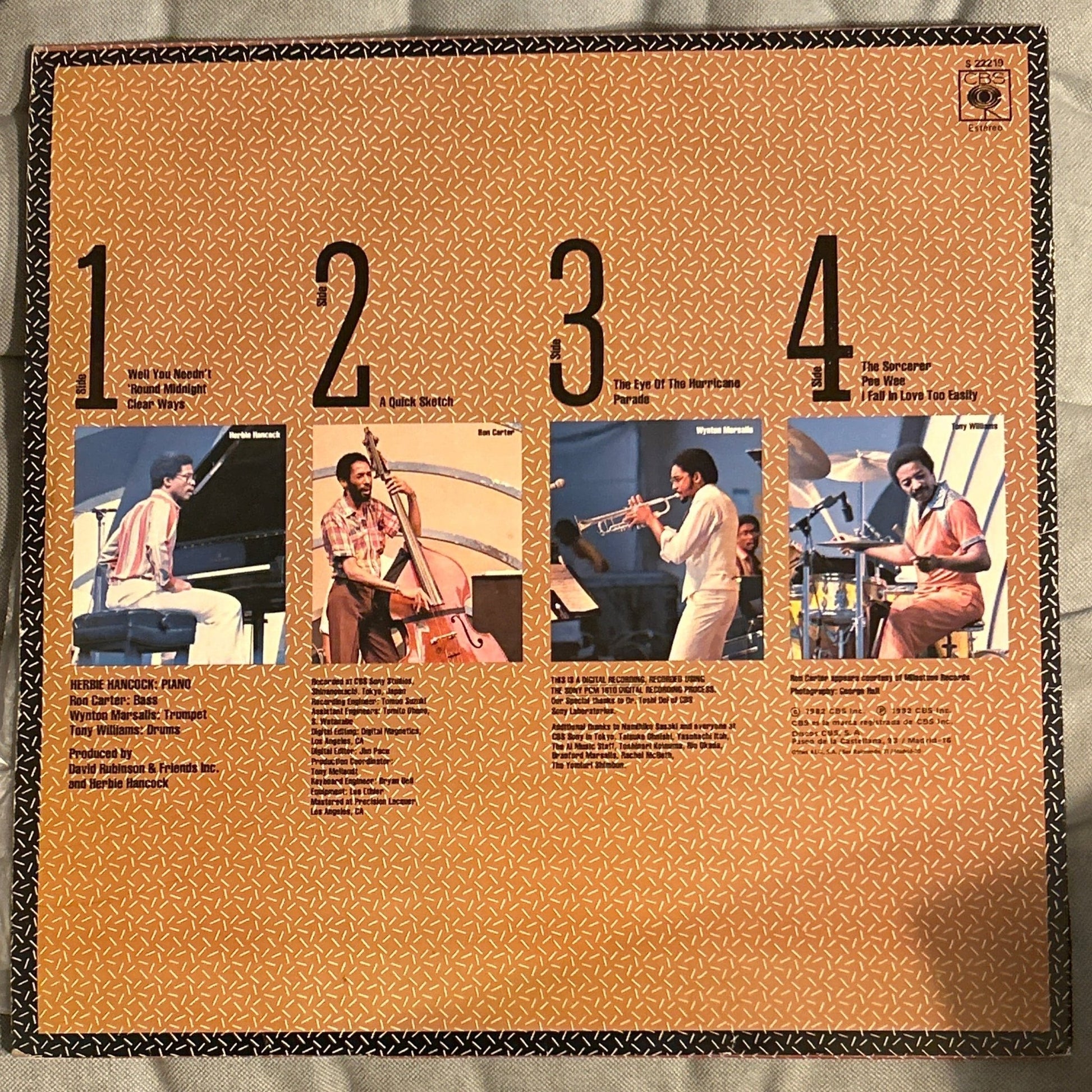 LP Herbie Hancock ‎– Quartet 2ª Mano - DISCOS NAKASHA