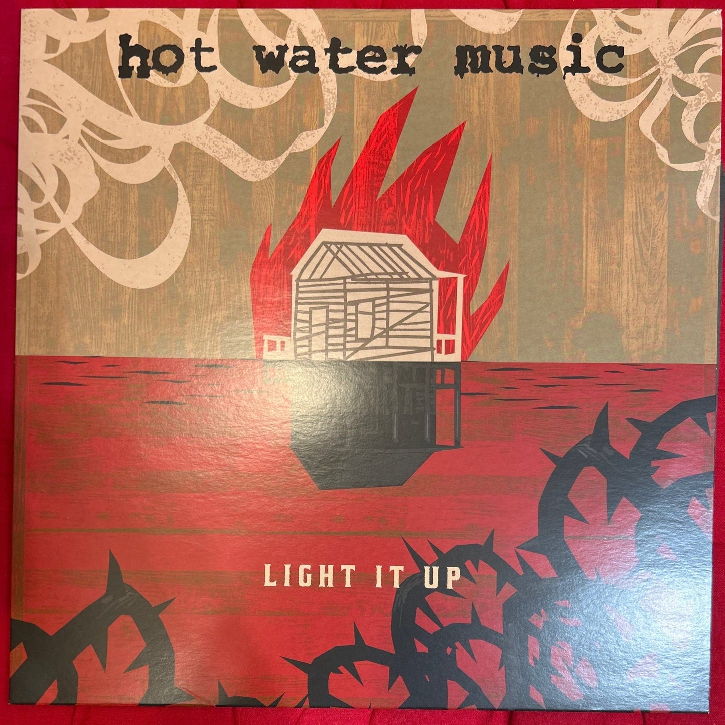 LP Hot Water Music ‎– Light It Up 2ª Mano - DISCOS NAKASHA