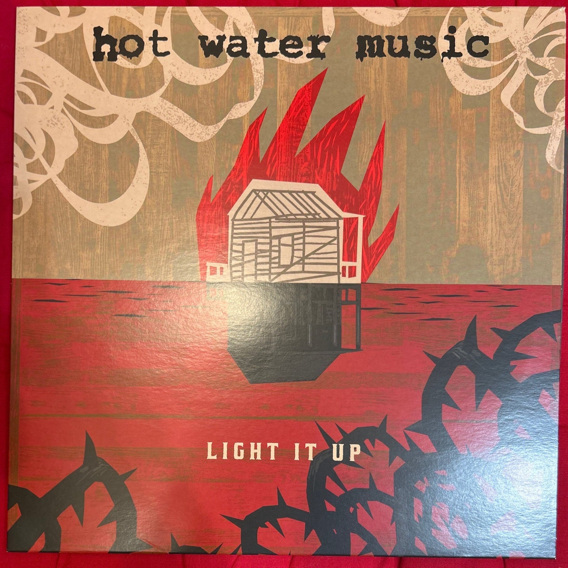 LP Hot Water Music ‎– Light It Up 2ª Mano - DISCOS NAKASHA