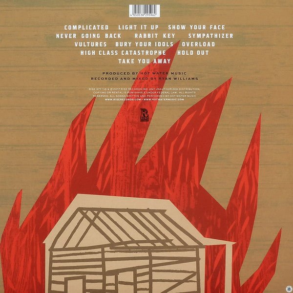 LP Hot Water Music ‎– Light It Up Nuevo precintado - DISCOS NAKASHA