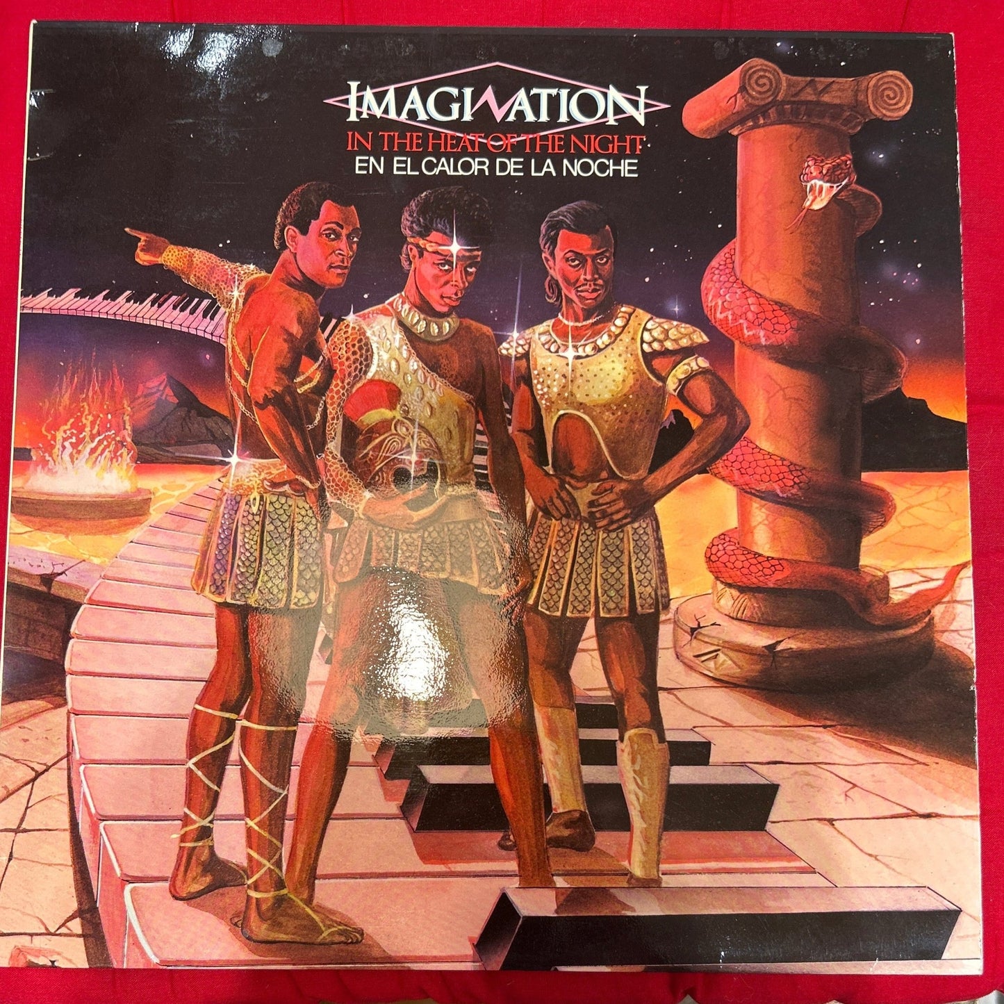 LP Imagination ‎– In The Heat Of The Night 2ª Mano (Producto exclusivo recogida en tienda) - DISCOS NAKASHA