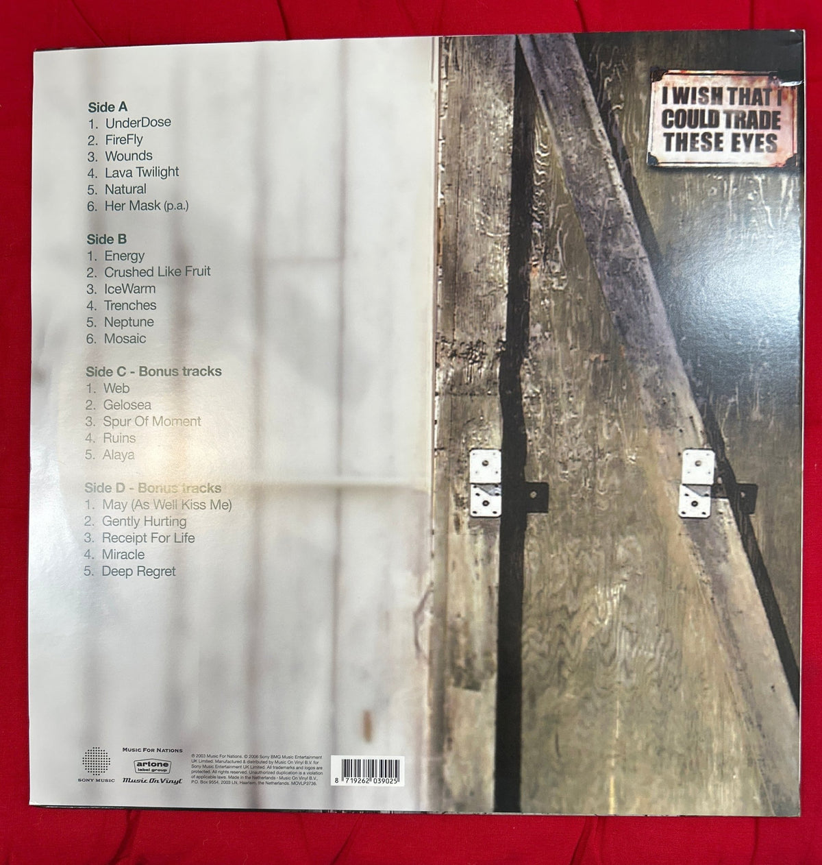 LP InMe – Overgrown Eden 2ª Mano - DISCOS NAKASHA