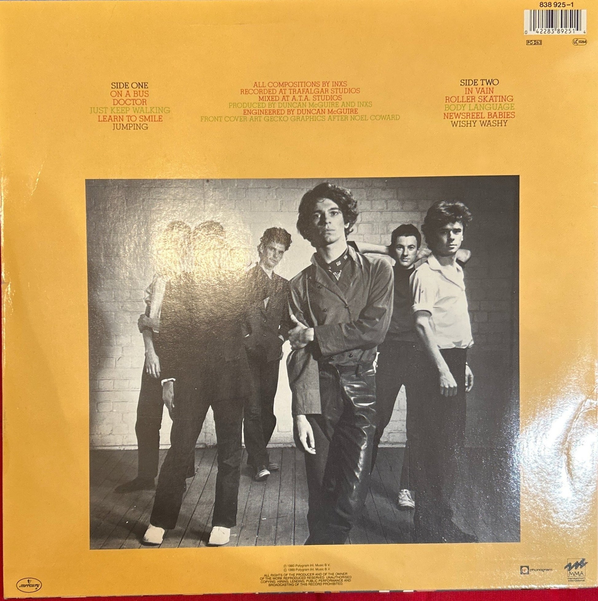 LP INXS ‎– INXS Ed. Paises Bajos 2ª Mano - DISCOS NAKASHA