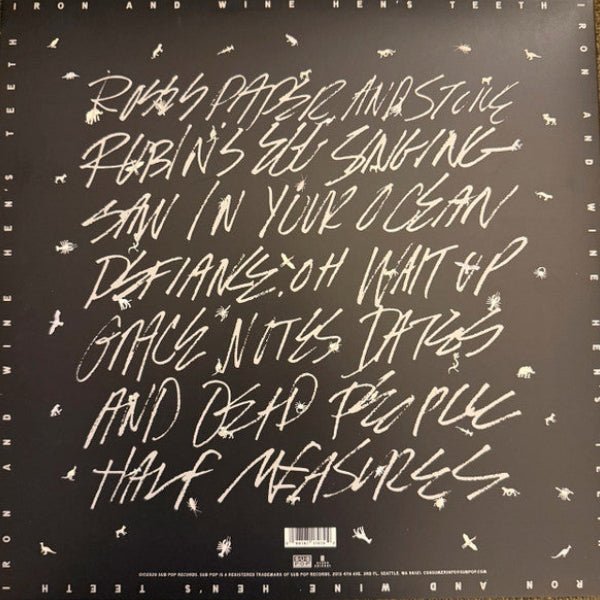 LP Iron And Wine ‎– Hen's Teeth Nuevo precintado - DISCOS NAKASHA