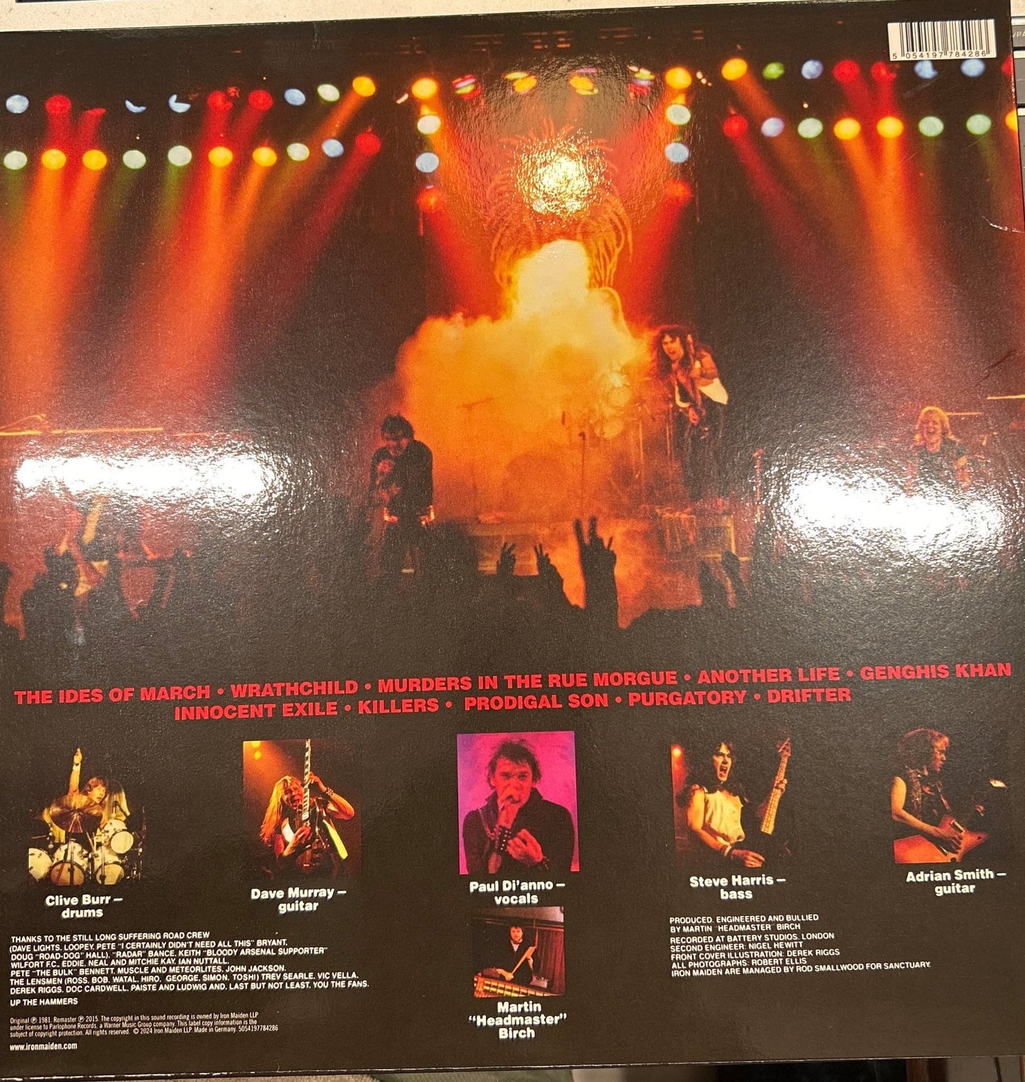 LP Iron Maiden ‎– Killers 2ª mano - DISCOS NAKASHA
