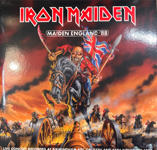 LP Iron Maiden ‎– Maiden England '88 2ª mano - DISCOS NAKASHA